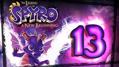 The Legend of Spyro:  A New Beginning Walkthrough Part 13 (PS2, Gamecube, XBOX) Boss + Earth Dojo