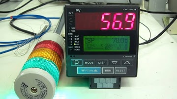 YOKOGAWA UP550 Programming controller　動作確認