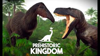 NEMEGT FORMATION 🌴 DEINOCHEIRUS vs TARBOSAURUS  Ecosystems 4K | Prehistoric Kingdom 🌴#dinosaur #dino