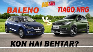 Nexa Baleno Delta Vs Tata Tiago NRG | Which is better ? कौन सा बेहतर @akcars2022