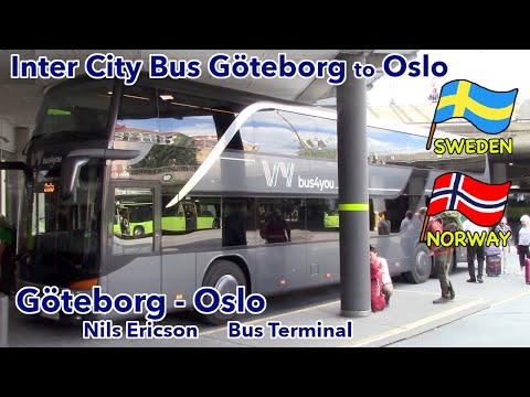 International Bus Trip from Gothenburg to Oslo