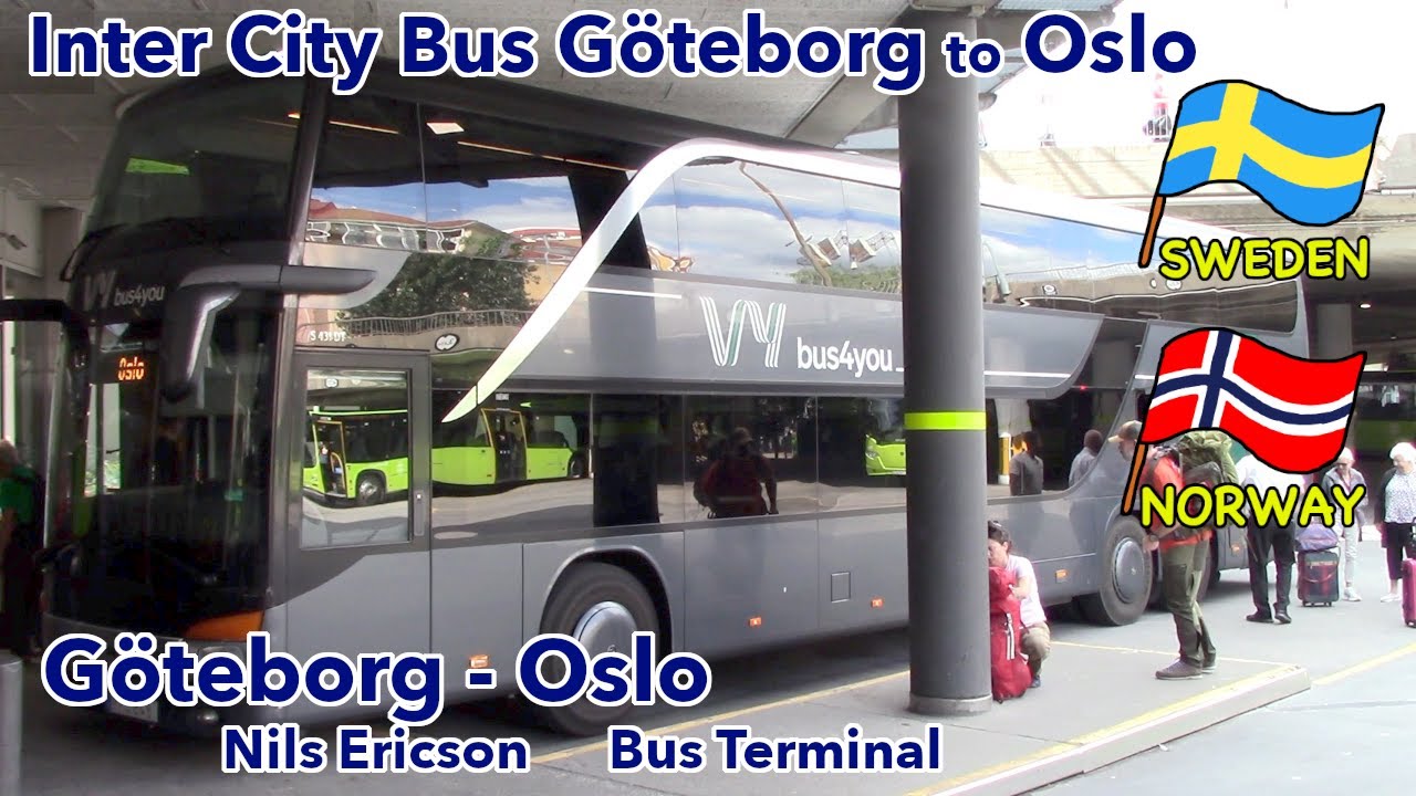 International Bus Trip from Gothenburg to Oslo - YouTube