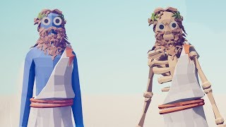 EVERY UNIT TURNED INTO SKELETON - Totally Accurate Battle Simulator TABS