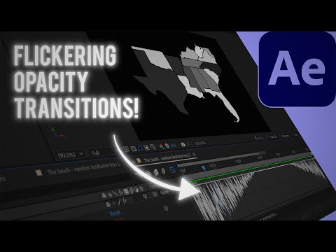 RANDOM Flickering Opacity Transitions in After Effects!