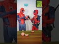 Spider-Man 🆚 Deadpool funny 😂 video Spiderman Best TikTok 2023 part_134 #shorts