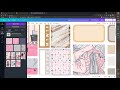 How to Make Planner Stickers with Canva // Canva Template Tutorial with Clipart