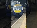 Screenwash coming from a class 170 at Glasgow Queen street