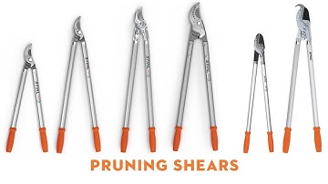 STIHL Shears Range | Anvil Pruning Shears & Bypass Pruning Shears | STIHL Hand Tools | STIHL GB