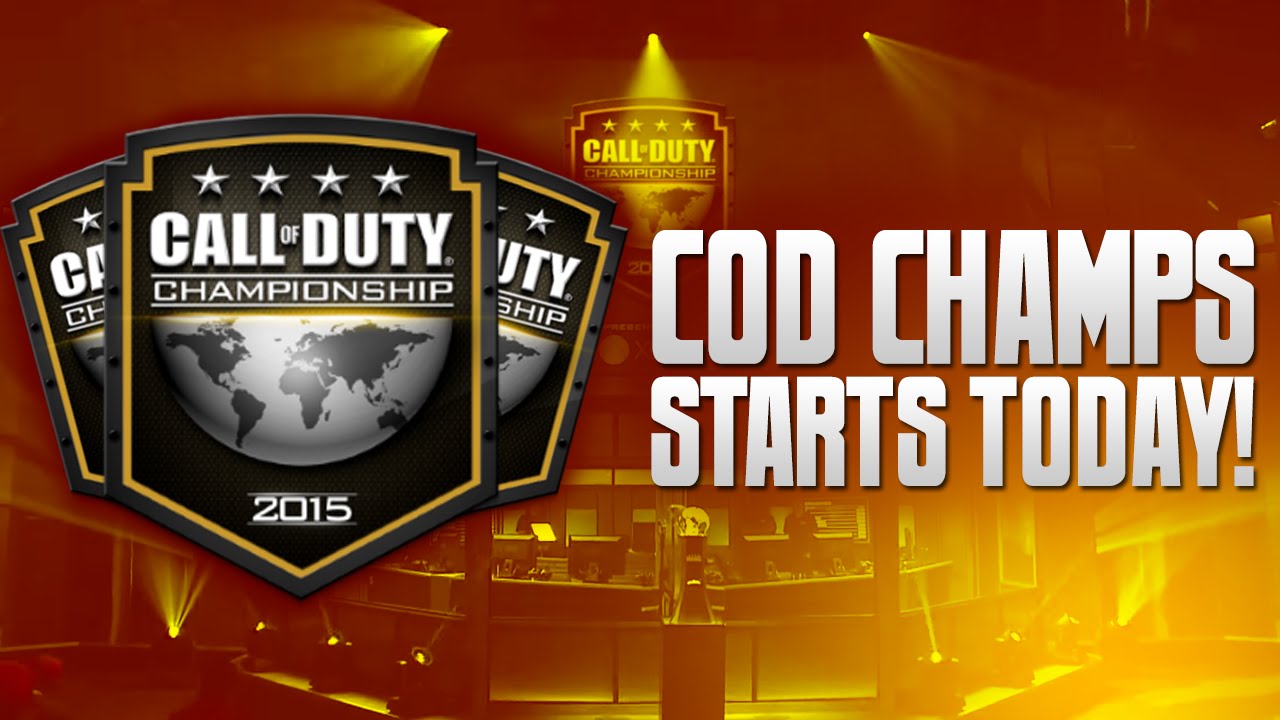 Cod Champs Starts TODAY YouTube