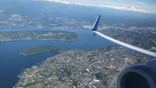 Delta 737-900ER -  Seattle to Los Angeles