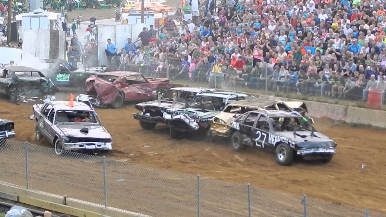 Hopkinton 2013 Demo Derby Heat 1 Clip YouTube