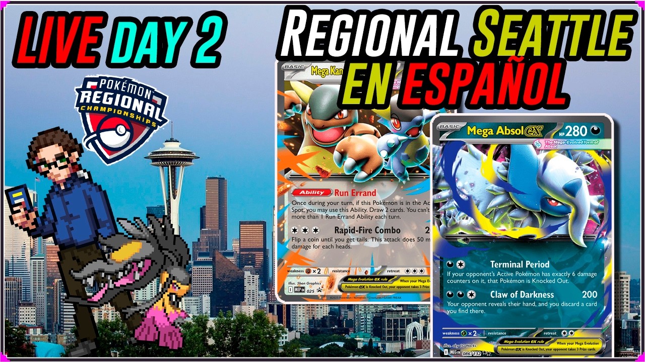 Pokemon TCG | Regional de Seattle 2026 DIA 2 Casteo en español