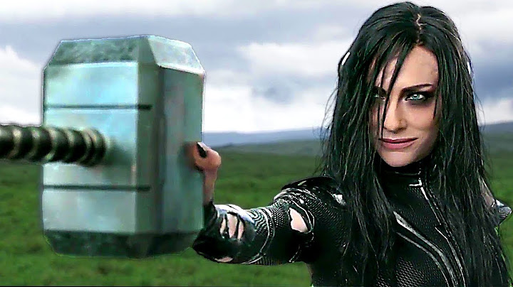 Thor Ragnarok "Hela Destruye El Martillo De Thor" Español Latino (HD)