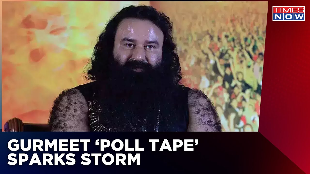 Convicted leader Gurmeet Ram Rahim Holds Online 'Satsang' While Being Out On A 40-Day Parole