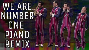 We Are Number One piano remix but every time it says one, it gets more impossible