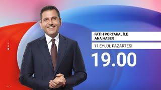 Fatih Portakal Ile Ana Haber 11 Eylülde Sözcü Tvde