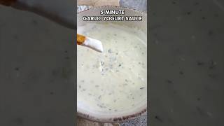 Garlic Yogurt Sauce