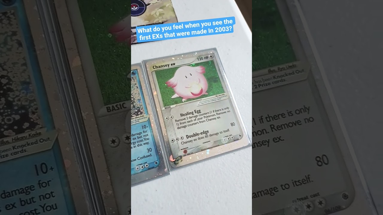 Ex pokemon cards from Ruby and sapphire base set & Ex sandstorm. 