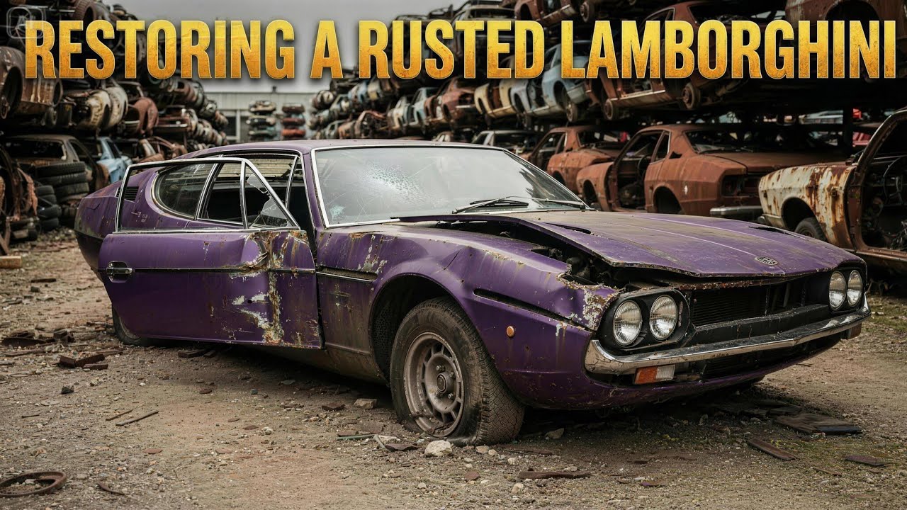 Restoring a Broken Lamborghini Espada ($280 THRIFT DEAL) | FULL ASMR PROCESS