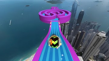 Sky Rolling Balls 3D Gameplay 💥 Naftrix Gaming Game 226 Android iOS