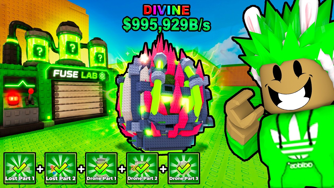 ich BEKOMME das *NEUE* EXPERIMENT 001 EI in Steal an EGG! (100B/s)