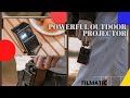 Worlds smallest  powerful outdoor projector  filmatic  powerful outdoor projector  speaker 2021
