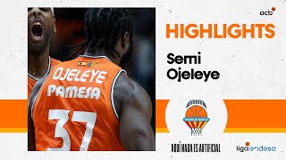SEMI OJELEYE impone su físico en la victoria de Valencia Basket | Liga Endesa 2023-24