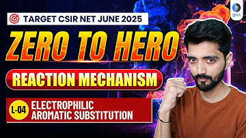 CSIR NET Chemistry Reaction Mechanism | NET Chemical Science | 𝐄𝐋𝐄𝐂𝐓𝐑𝐎𝐏𝐇𝐈𝐋𝐈𝐂 𝐀𝐑𝐎𝐌𝐀𝐓𝐈𝐂 𝐒𝐔𝐁𝐒𝐓𝐈𝐓𝐔𝐓𝐈𝐎𝐍