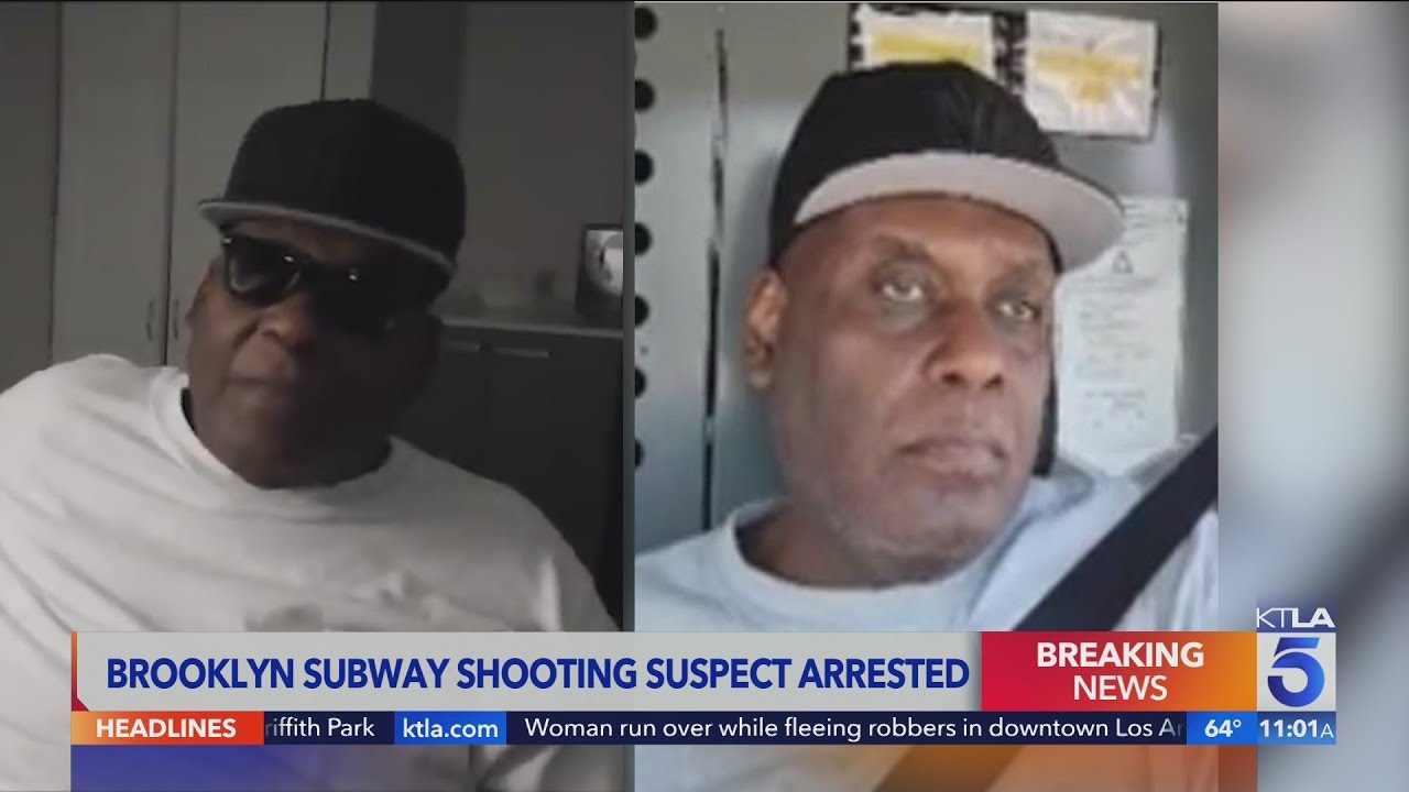 Brooklyn subway shooting suspect arrested - YouTube