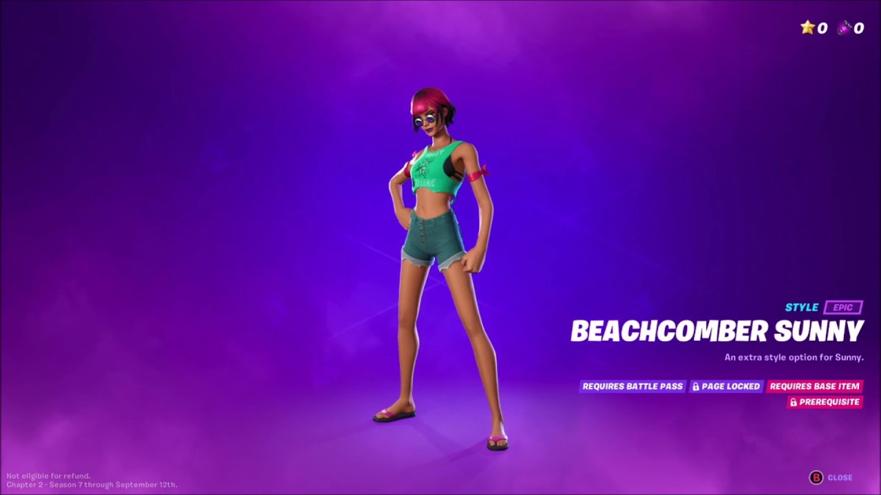 Beachcomber Sunny Skin Fortnite (Battle Royale)