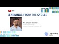 Vips 2023   learnings from the cycles  shyam sekhar 