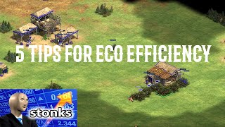 5 small tips for a more efficient economy (AOE2)