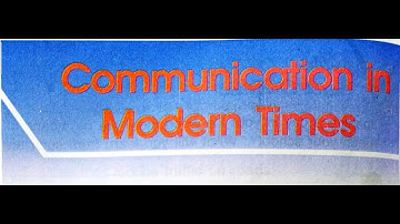 Social Science Class 5th Chapter 12 Communication in Modern Times (Part2)