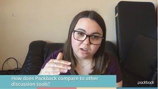 Student's View on Packback vs LMS Discussions