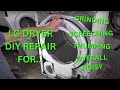 How To Fix a Squeaky, Grinding, Banging NOISY LG Dryer