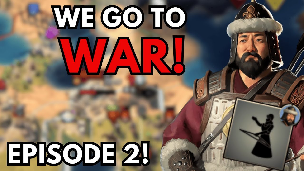 Genghis Khan goes to WAR with Assyria! Civ 7 Right to Rule new Leader & Civilization Let's Play Ep 2