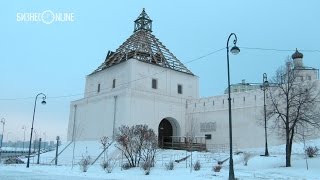 Тайницкая башня Казанского кремля осталась без крыши видео Тайницкая башня Кремля
