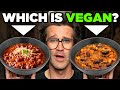 Vegan vs nonvegan foods taste test