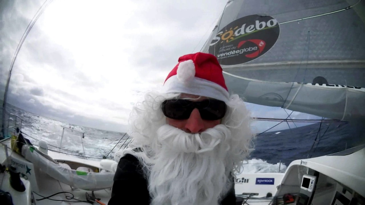D49 : Conrad Colman wishes you a Merry Christmas / Vendée Globe