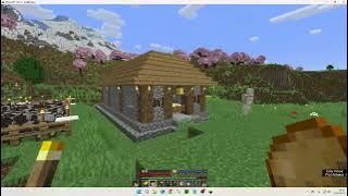 Let's Build an Iron Farm! - An Old Man Plays Minecraft Java Hardcore - No.18