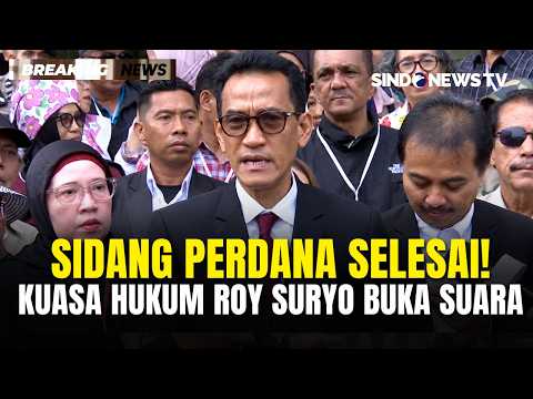 Konferensi Pers Kuasa Hukum Roy Suryo Usai Jalani Sidang Pokok Perkara Perdana | Breaking News