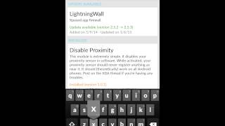 Disable proximity sensor on android (fix screen off issue during call) screenshot 3