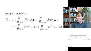 Computing the net force on a fluid with non-uniform velocity distribution