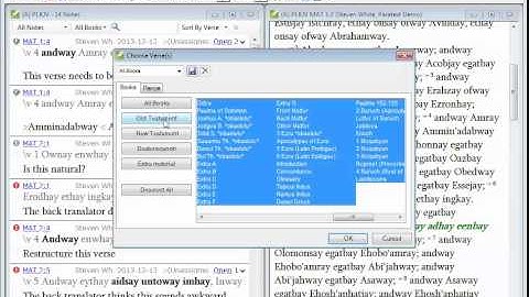 Paratext 7.5: new features. Notes List window.