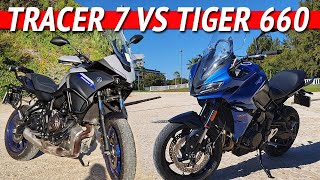 Triumph Tiger 660 VS Yamaha Tracer 7 - Which Is Best?