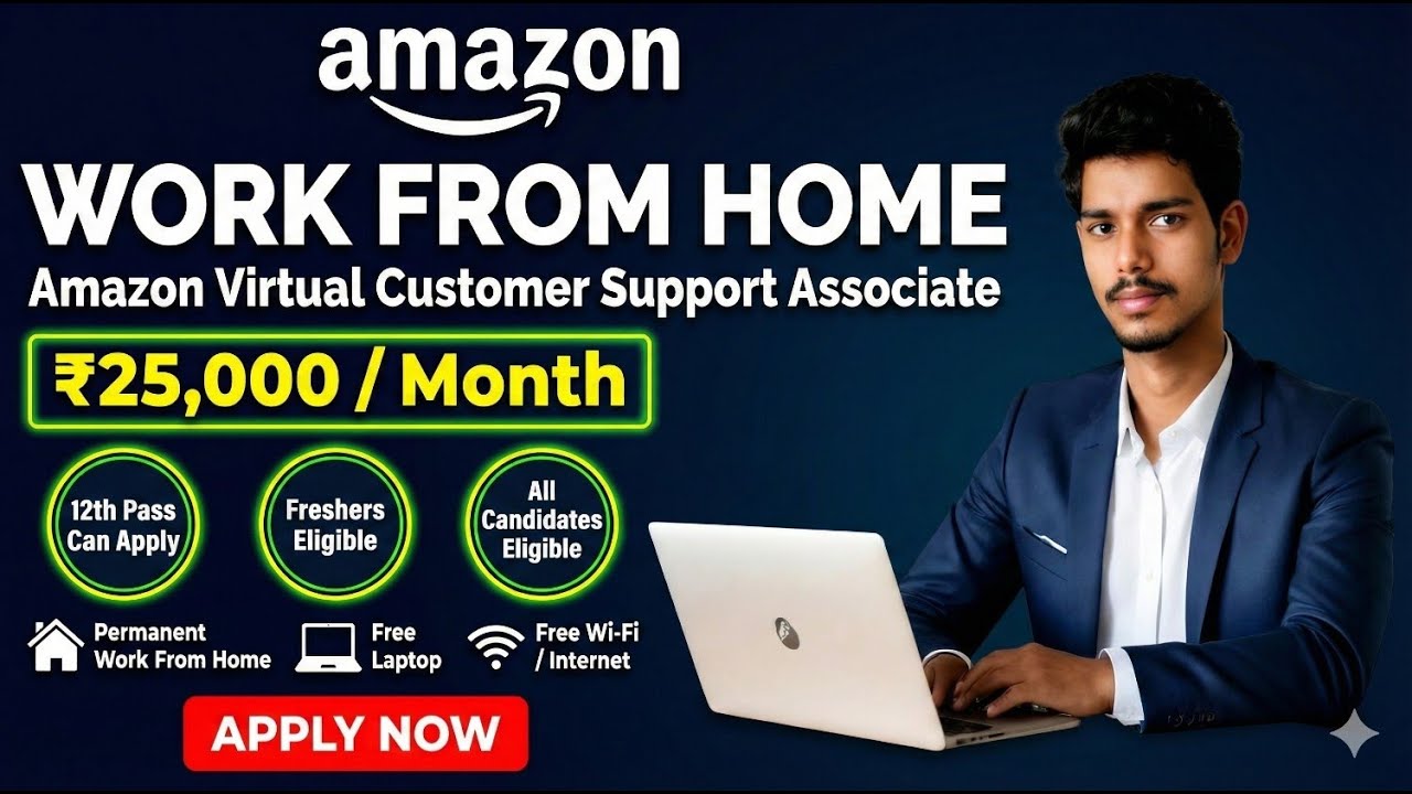 VCS Work From Home Jobs in Amazon 2025 Latest Updates |Amazon Customer ...