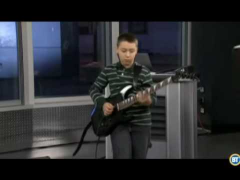 11 year old plays guitar on Breakfast Television - Lowe's School of Music - One of our talented students, 11 year old guitarist Maurizio Miserere, was featured on Breakfast Television. This aired on January 21,