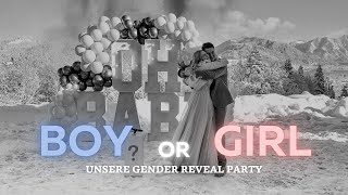 Boy or Girl? Unsere GENDER REVEAL Party😍🤰🏼 | diewalsers