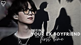 • MYG ; seeing your ex boyfriend for the first time | oneshot