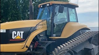 Getting ready to bale hay